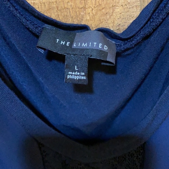 Used, The Limited, Navy, tank top, size large - Picture 2 of 4